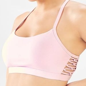 Fabletics Peri Lace-Up Medium Support Sports Bra